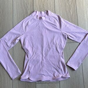 Lululemon Pink Long sleeve Waist Tapered Athletic Shirt